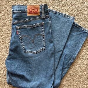 Levi's Women's Blue Straight Leg Jeans